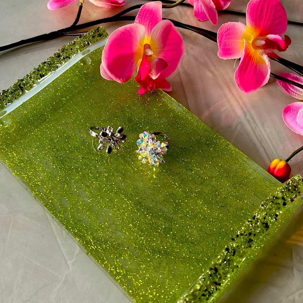 Resin green tray